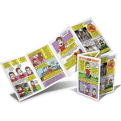 Are You a Good Person Comic Gospel Tract (Pack of 100)