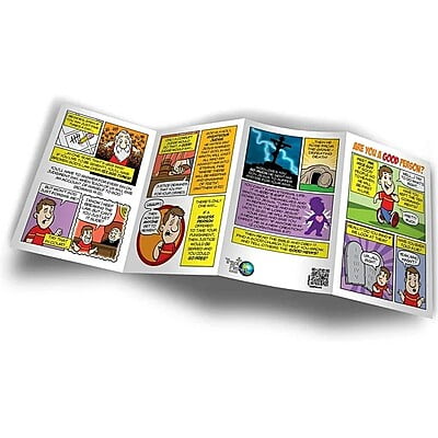 Are You a Good Person Comic Gospel Tract (Pack of 100) Are You a Good Person Comic Gospel Tract (Pack of 100)