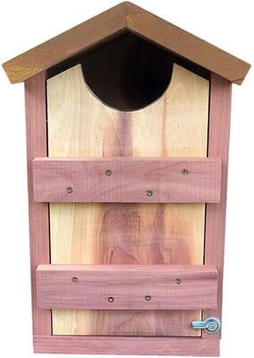 VUNDAHBOAH AMISH GOODS SCREECH OWL HOUSE BOX